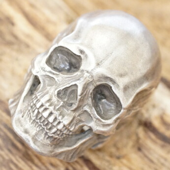 楽天市場】QUETZAL(ケツァール)リアル スカル リングシルバー 925 指輪