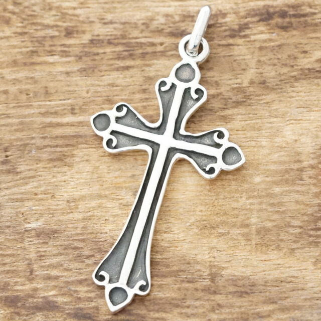 シルバー925 ハンドメイドクロス シルバー925 指輪 クロス CROSS 十字の紋章 クロス アクセサリー