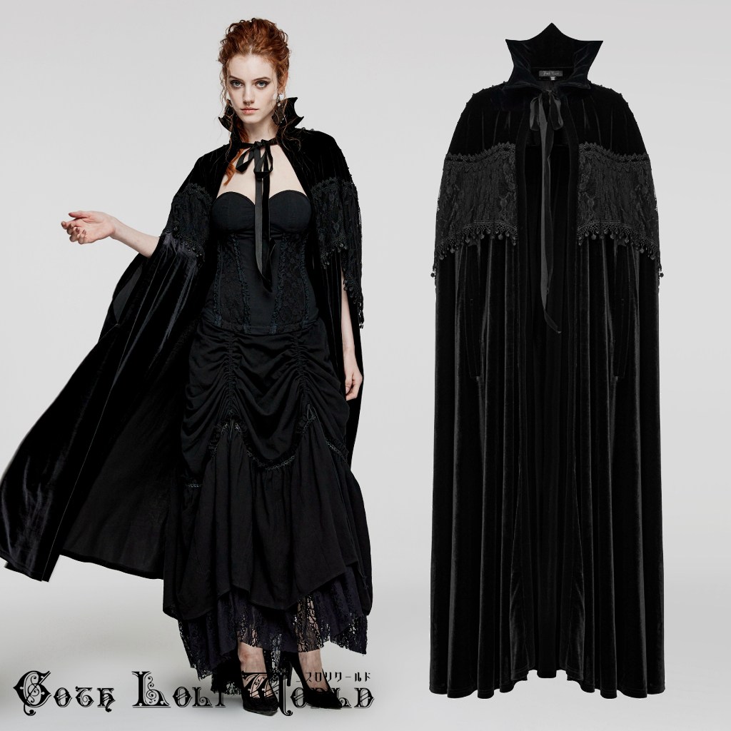 モード全開のロングケープ（マント・クローク） モード全開のロングケープ（マント・クローク） モード全開の