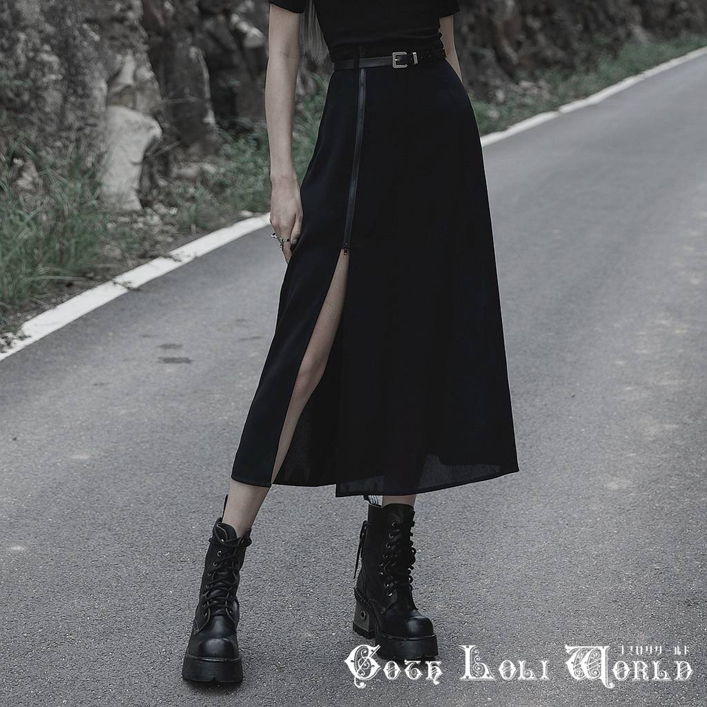 楽天市場】当日発送 即納 OPQ-1218BQF-BK ゴシックファッション ベルト