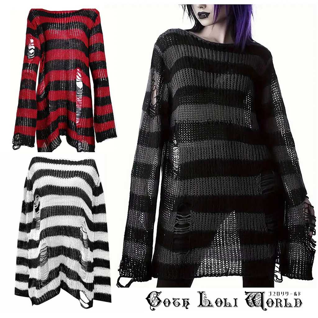 【ゴスロリワールド】PUNKRAVE フィンガーループシースルースリーブ カットソー 最短当日発送 当日発送 品質自信有 サイズ交換可能 楽天市場】当日発送 即納 【ゴスロリワールド】PUNKRAVE