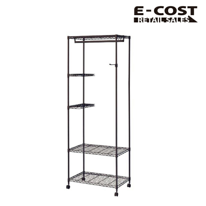 【楽天市場】【 コストコ 】アイリスオーヤマ カラーメタルワードローブ ラックタイプ CMWR75183 ブラウン：ECOST