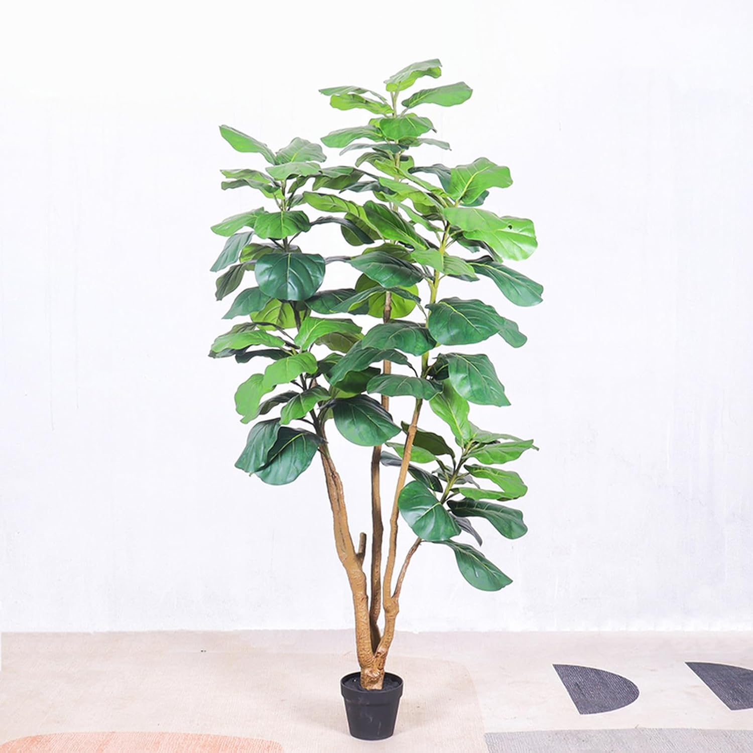 北欧 フェイクグリーン 大型 観葉植物 リアル 造花 鉢付き お洒落 インテリア アート 枯れない 水やり不要 お手入れ簡単 室内 お祝い プレゼント オシャレ ホーム デコレーション 屋内 オフィス｜GOTO funny 店 14,401円