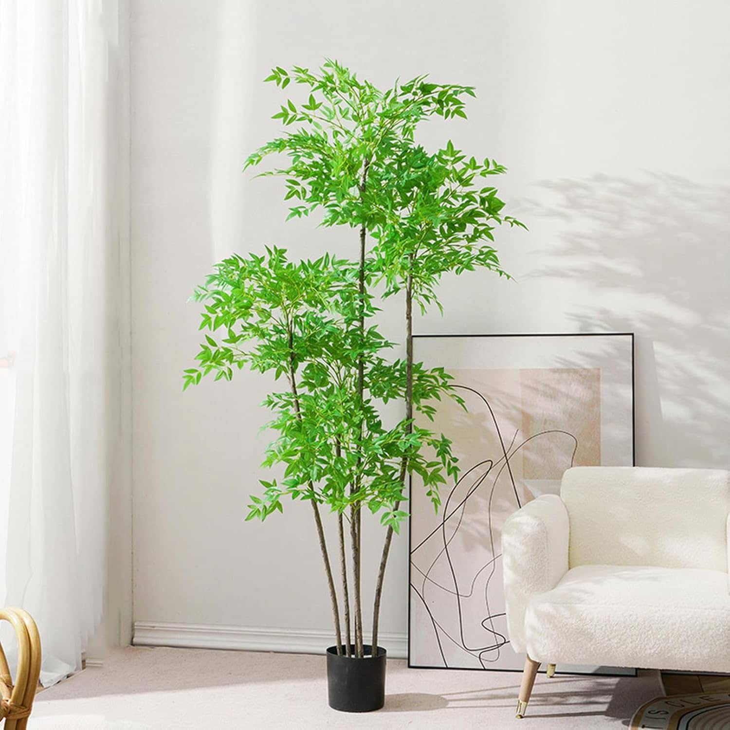 フェイクグリーン 盆栽 180珊 人工 観葉草木 卓上 鉢植えのあずま屋 枯れない 造花 速見表飾りつけ 室内 父の日差し上げ物 人工観葉草木 鉢付き添い人 植木 今めかしい 室内装飾飾りつけ 南天竹 華燭の典