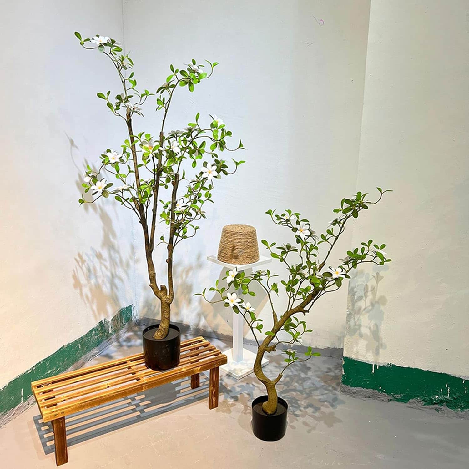 フェイクグリーン 大型 観葉草木 まがい物 造花 110珊 鉢付き添い人 今めかしい 室内 室内装飾 緑であること 事務室 受け付け リビング バス発着場 旅人宿 かざり付ける用 枯れない緑であること 本物そっくり 人工草木かざり付ける