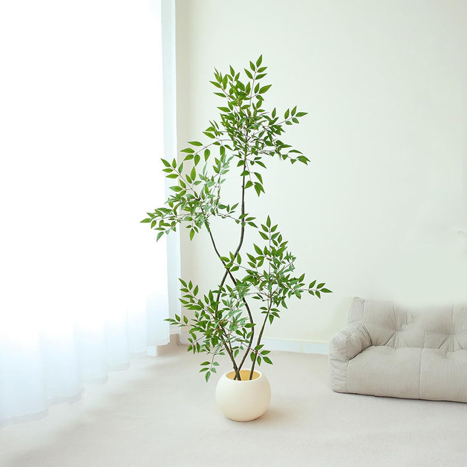 フェイクグリーン 人工観葉草木 観葉樹 造花 鉢植え 植木 取り計らうがない 屋内 介護ホーム 部屋の入り口 執務室 室内装飾 今めかしい 南国 差し上げ物 飾りつけ用 水やり不必要 映画化用 リビング お部屋飾りつけ 儀式用 1