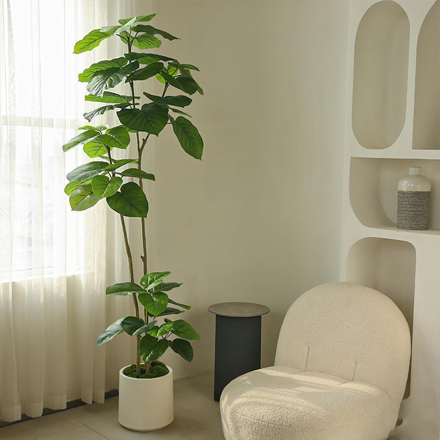 観葉草木 人工あずま屋 フェイクグリーン 人工観葉草木 北欧表現スタイル 人工木鉢植え 大型 コンピューターシミュレーション 緑の草木 人工草木 リビングお座敷のかざり付ける 人工観葉樹 人工樹 臥し所用 分かりやすい やって行く雑貨 160