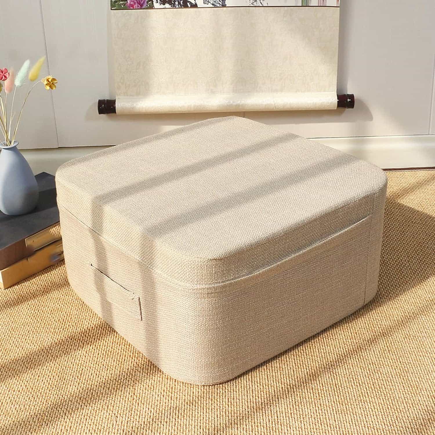 腰かけ 居敷き キッズ ロース物の具 小わっぱ用 極厚 座蒲団 丸 小っちゃい 置き目印字機 一人暮らし 室内装飾 床 座る 立ち会い場座蒲団 今めかしい 馬鹿でかい 丸型 分かりやすい 座蒲団 正座 あぐら 40*