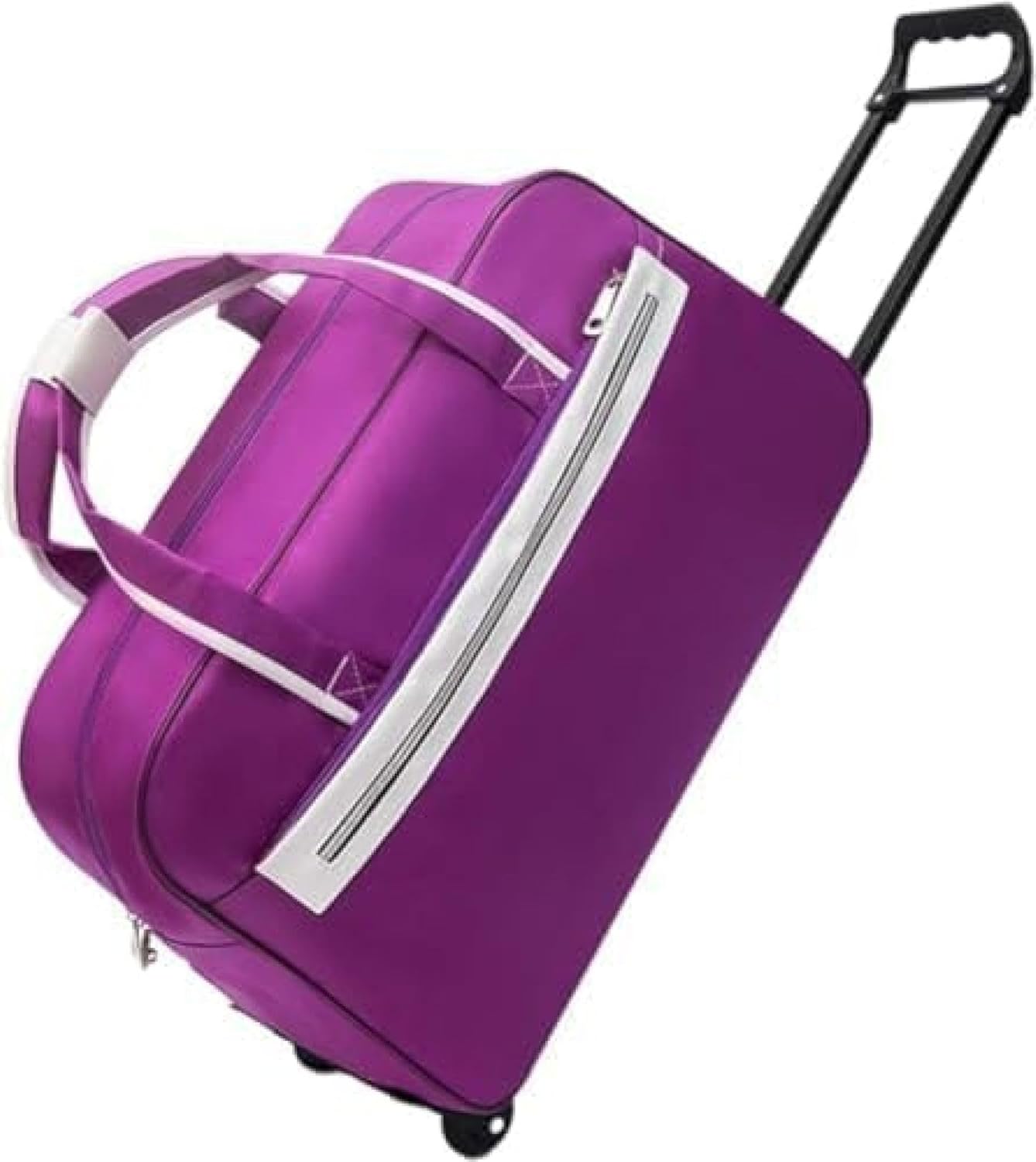 ボストンキャリー 大容量 キャリーバッグ 2way キャスターバッグ 55L 機内持ち込み トロリーバッグ 小型 大容量 撥水加工 男女兼用 旅行 合宿 出張 2輪 携帯便利 旅行バッグ おしゃれ パ