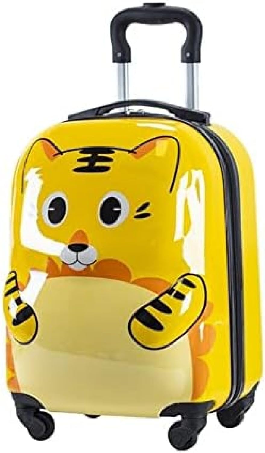 キャリーケース キッズ 子供用スーツケース ミニ キャリーバッグ 小型 超軽量 機内持込可 旅行荷物 18インチ 旅行 通学 遠足 1泊 2泊 出かけ便利 動物柄 男の子 女の子 トラ Sサイズ