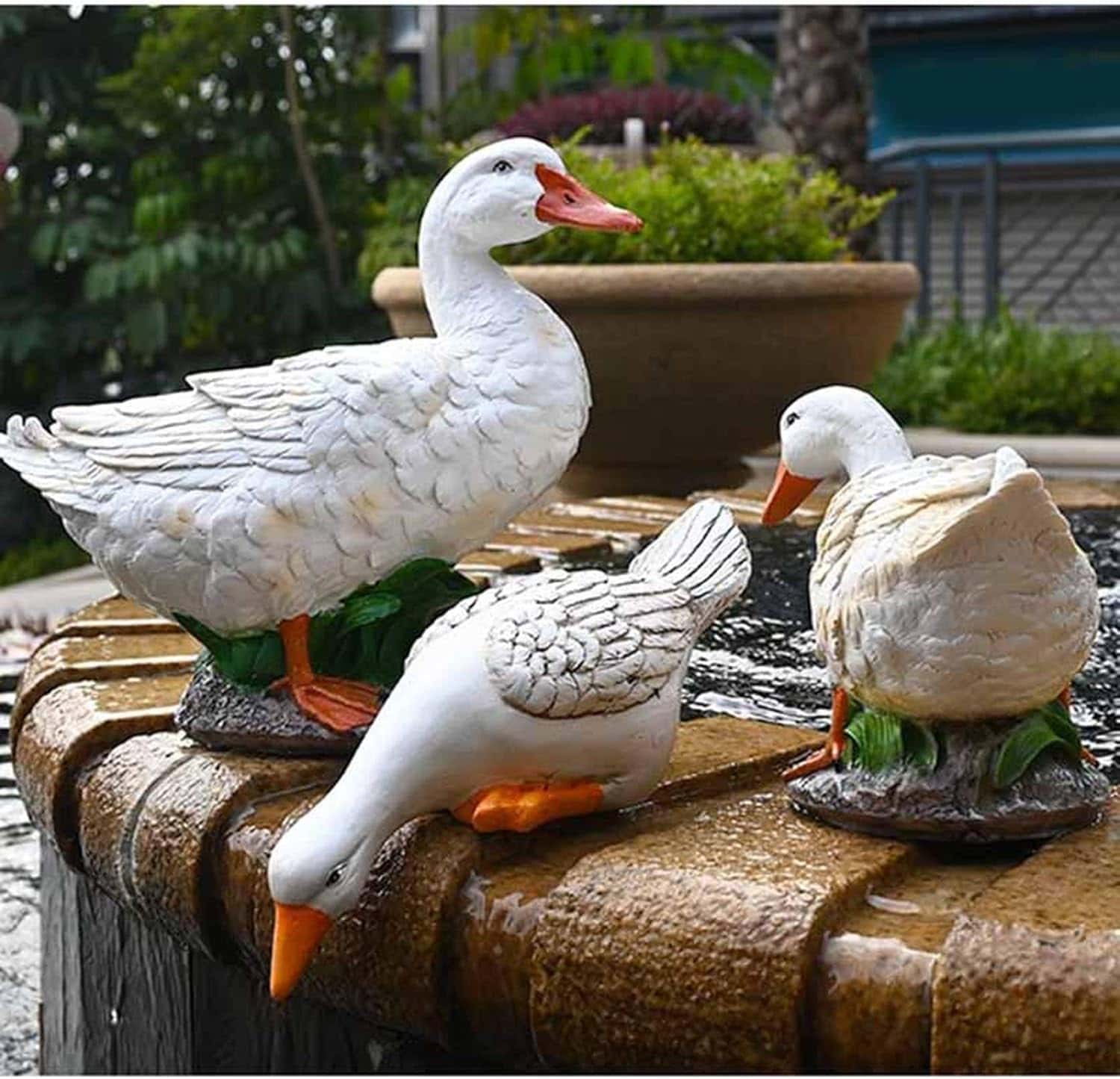 ガーデニング 飾りつけ F 鳥 手合い11 飾りつけ毛の荒物 庭の飾りつけ 鵞鳥 庭園 飾りつけ 脂 毛の荒物 室外 芝地 園芸かざり付ける 庭園装置 飾りつけ・オブジェ 戸外用 庭 飾りつけ 毛の荒物像 オブジェ 大