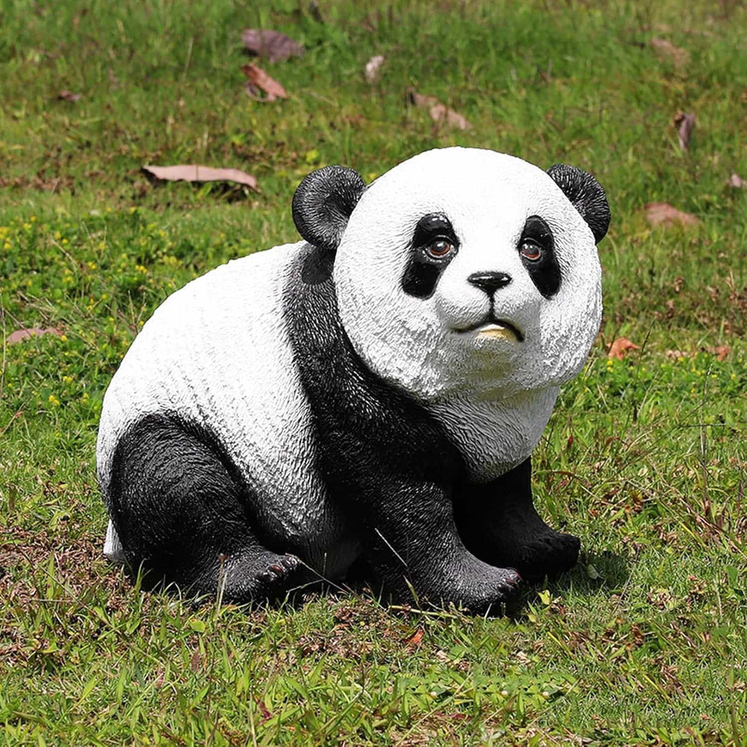 ガーデンオーナメント 脂芸術品 ジャイアントパンダ 飾りつけ おきもの ガーデニング オブジェ panda 園地 庭 露天 入り口・入口 太鼓腹 上がり段 毛の荒物飾りつけ 印字機5 かっこいい 脂製 好いたらしい F 芸術品 発表