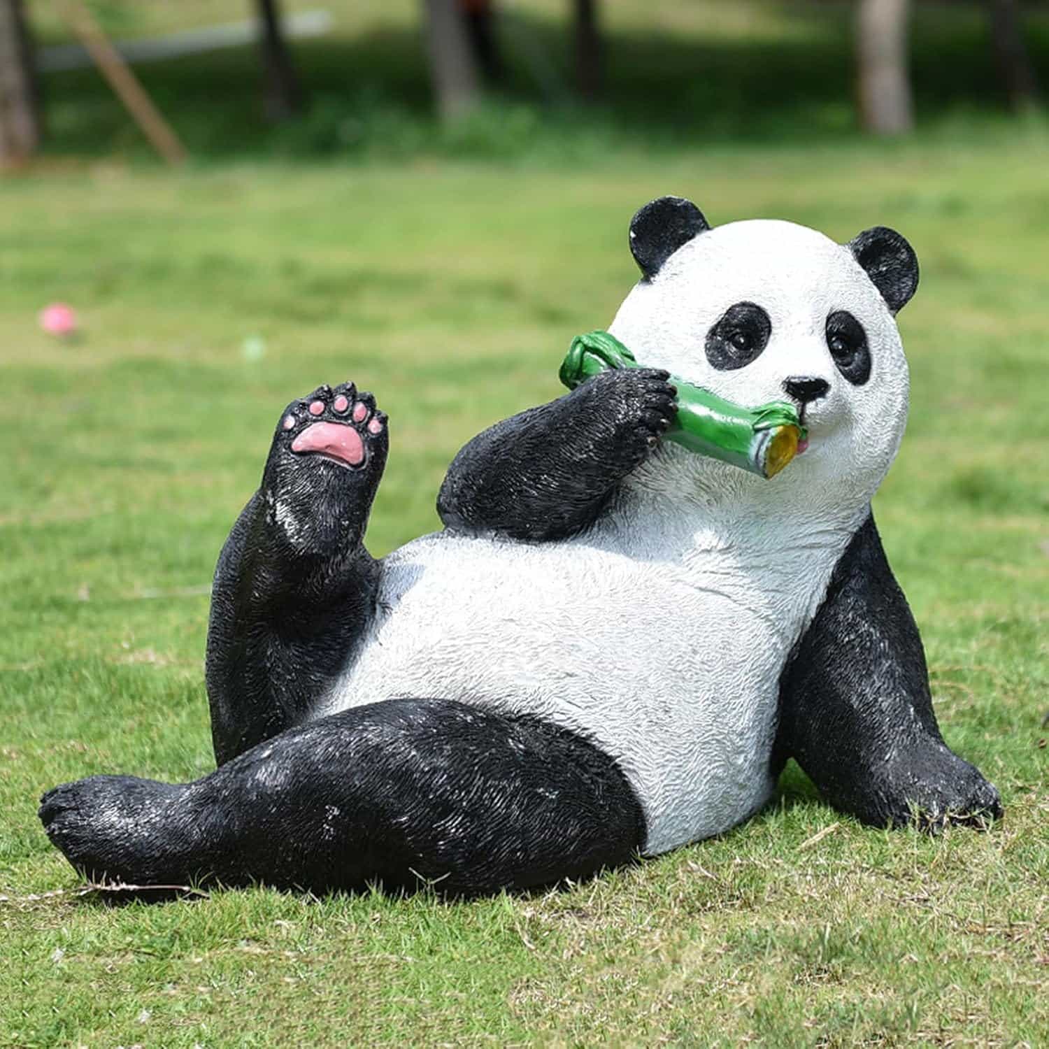 ジャイアントパンダの飾りつけ ジャイアントパンダ 手合い3 F くま panda 毛の荒物 飾りつけ 庭園 室内装飾 雑貨 飾りつけ 庭 庭園マスコット 雑貨小物 部屋の入り口 アニマルオブジェ ガーデニングオブジェ オブジェ ベ