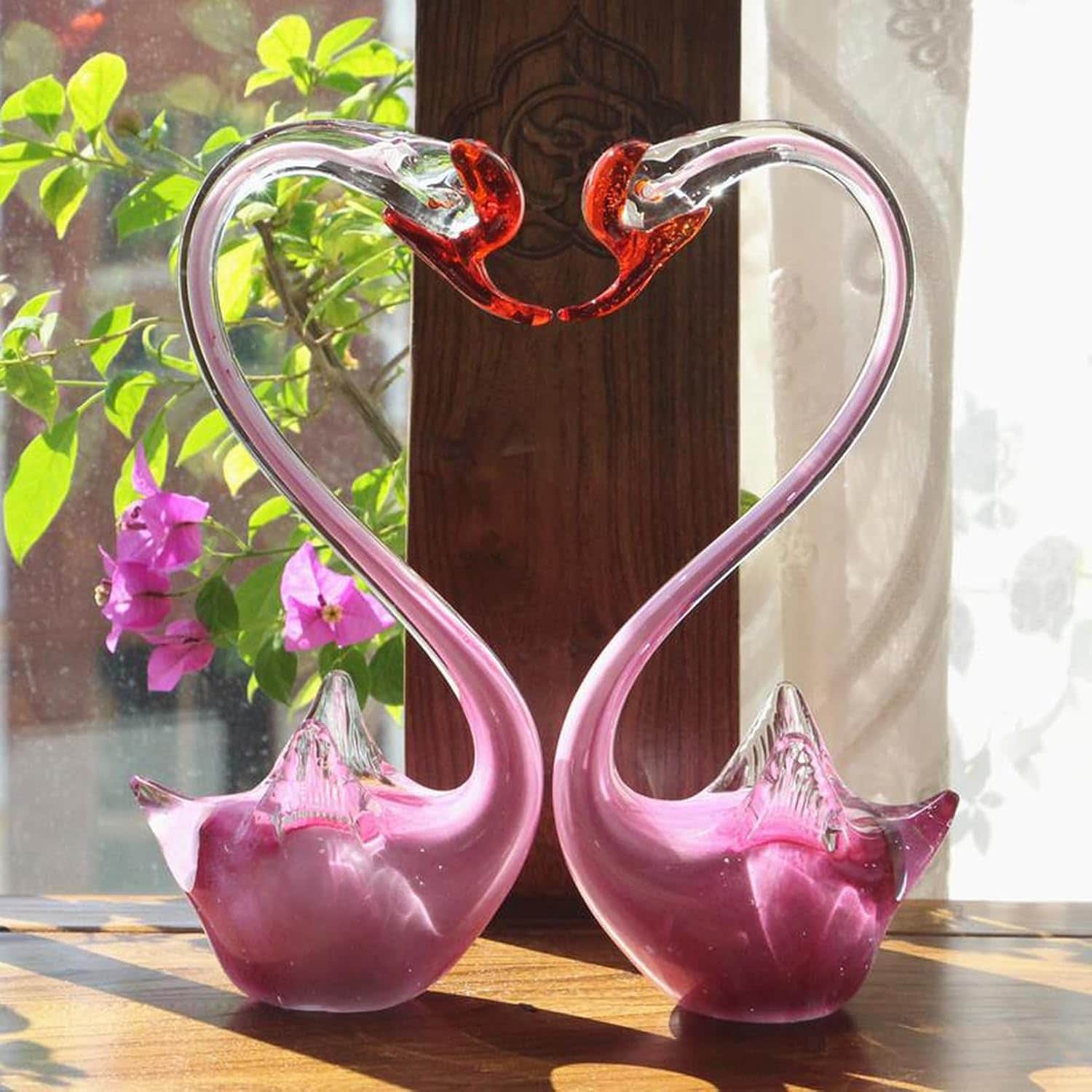 白鳥 鵠 今めかしいな 飾りつけ 結晶製 手合い4 F 飾りつけ 部屋の入り口 芸術品 創作的 飾りつけ 工芸飾りつけ 室内装飾グッズ 雑貨 今めかしい 養護ホーム飾りつけ 差し上げ物 アニマルオブジェ 差し上げ物