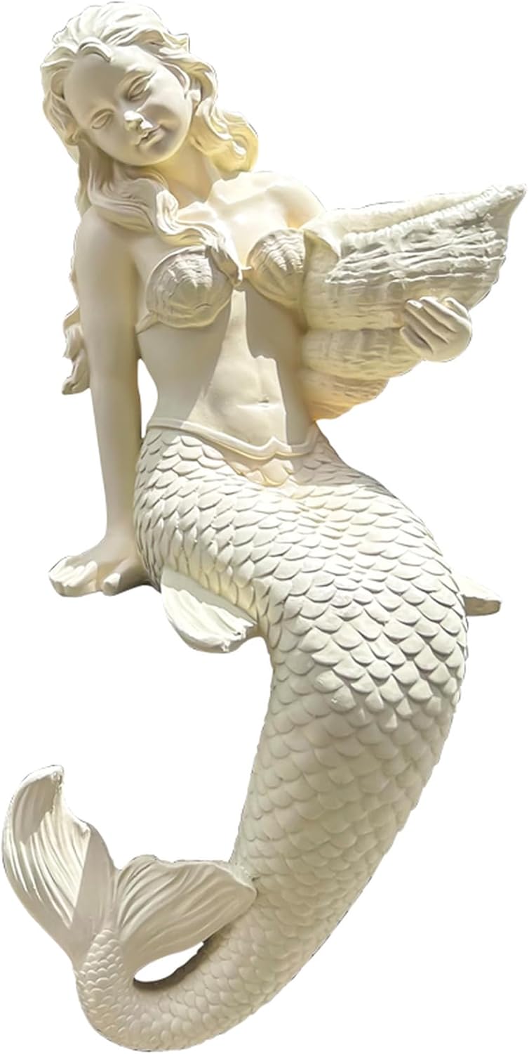 マーメイド姫 飾りつけ 愛くるしい 今めかしい 海の娘 室内装飾 手合い2 飾りつけ オブジェ 人魚 室内装飾雑貨 レジン 雨合羽 耐久性 お座敷 庭 アウトドア 園庭 飾りつけ F 脂 好いたらしい