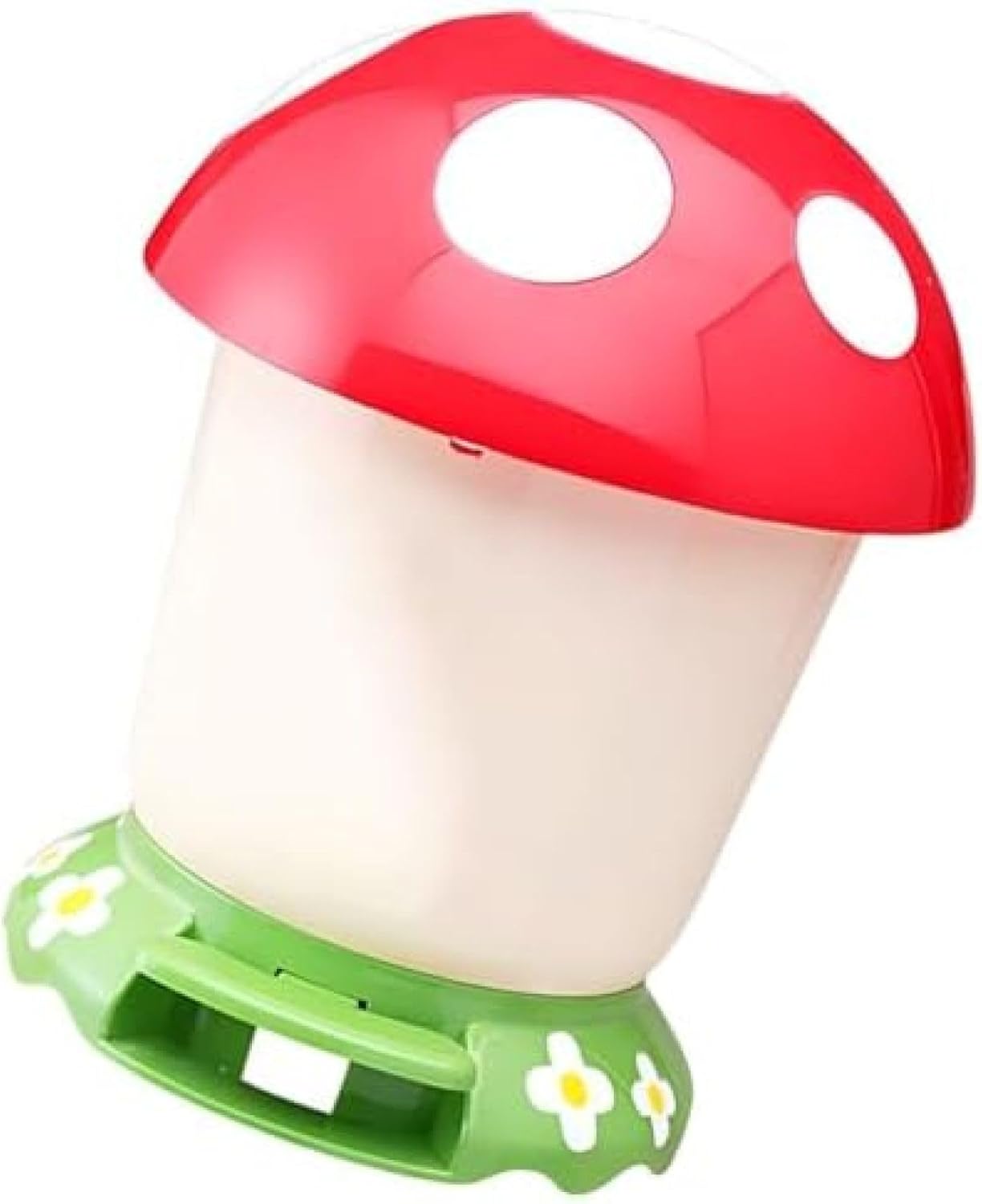 キノコ ゴミ箱 缶 かわいい ミニ ゴミ箱 蓋付き かわいい 廃棄物 バスケット 卓上 ゴミ箱 コンテナ ビン デスク イースター 女の子へ フット ペダル付き ギフト 缶 リサイクル お部屋に ゴミ｜GOTO funny 店