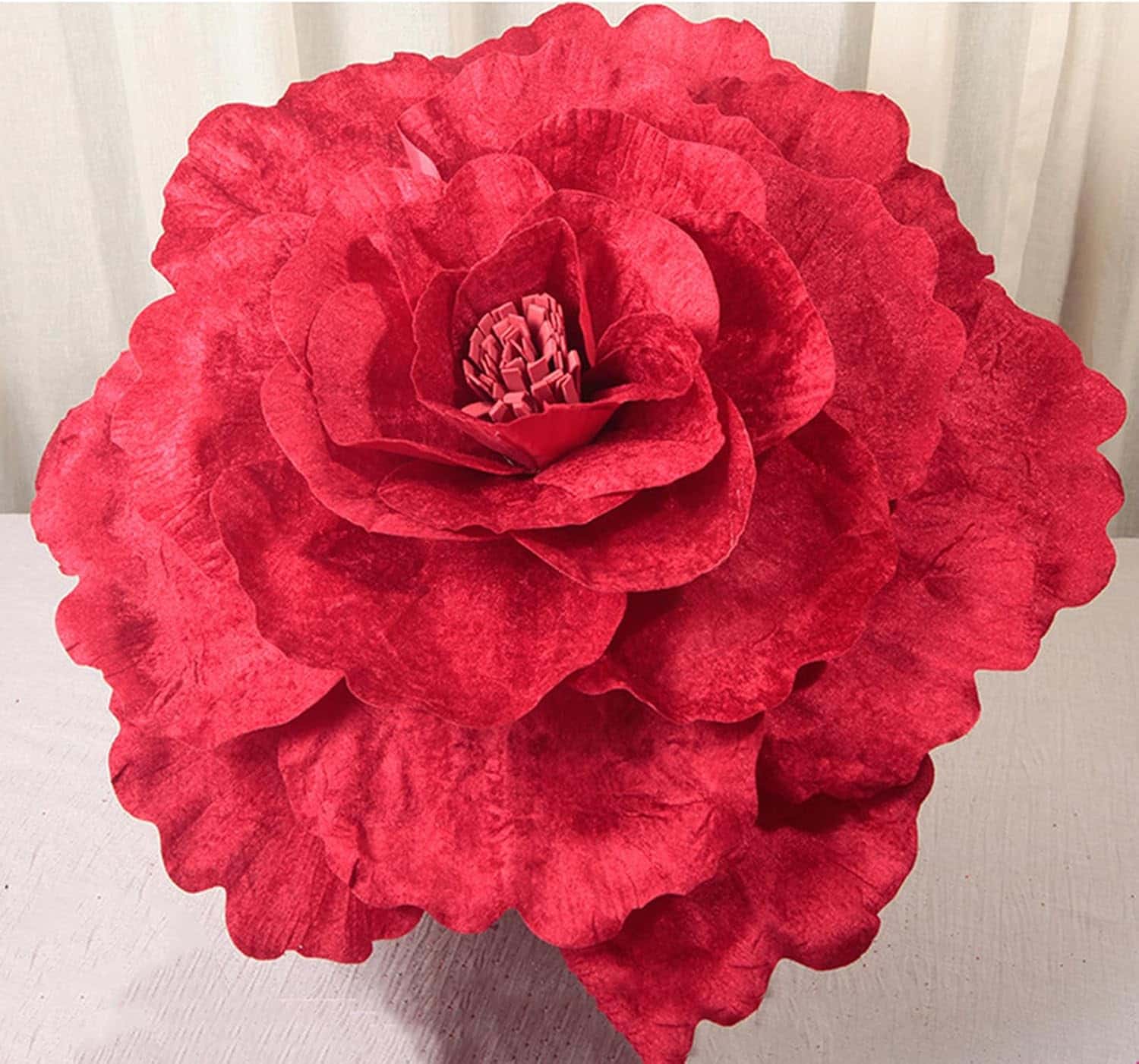 馬鹿でかいな造花 フェイクフラワー 色つや2 60コマーシャル 大輪 虞もの言う花 調査報告御花 華燭の典 長いす横 隅っこ置き 枯れない 事務室 バス発着場飾りつけ 造営祝賀会 ジャンボさくら色 地絹御花 人工観葉