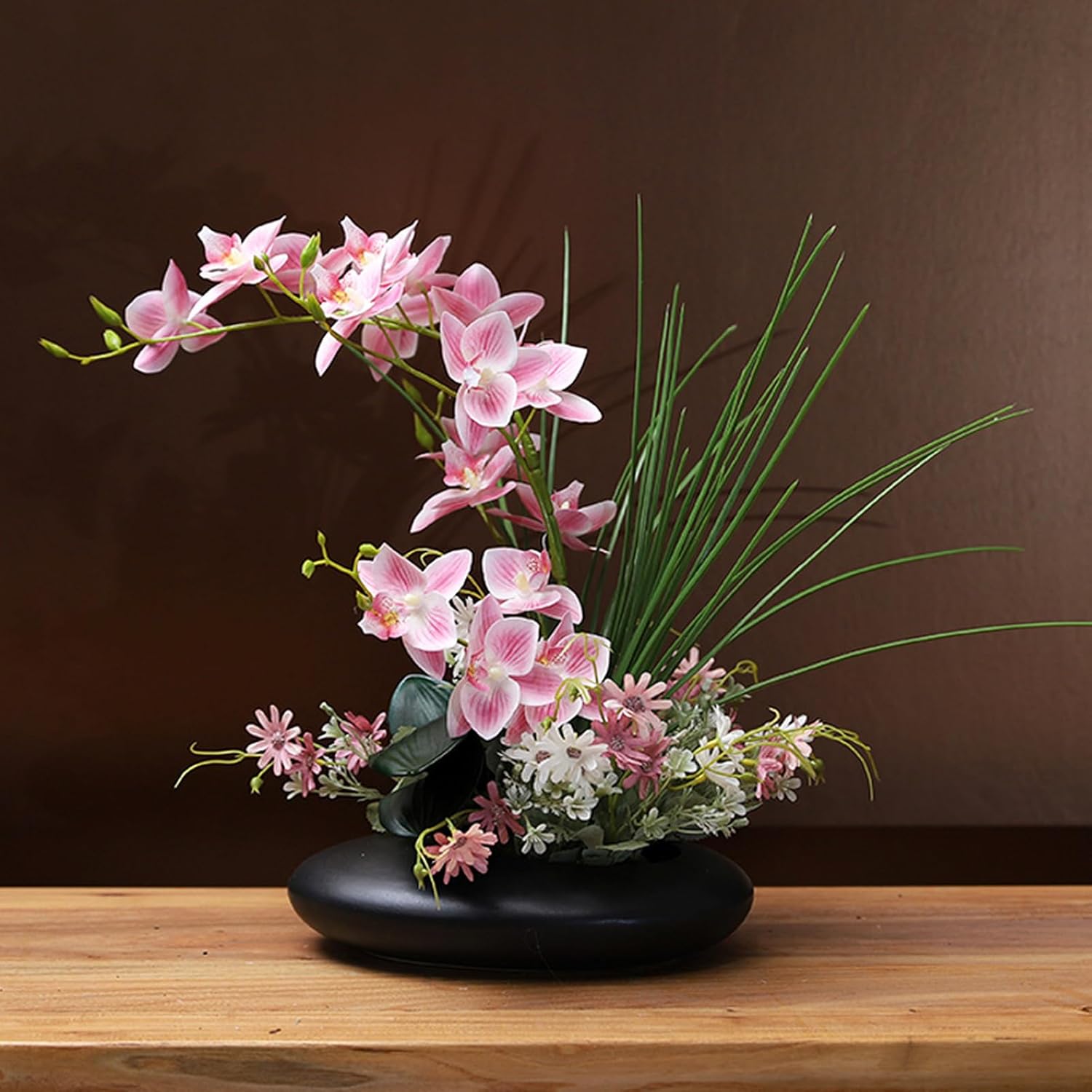 人工観葉植物 卓上 F フェイクグリーン 人工盆栽 雰囲気を引き立てる 細部にこだわった インテリア 玄関 デスク上 フェイクグリーン エントランス装飾 リビング オフィス 本棚 カラー5 デコレーシ｜GOTO funny 店