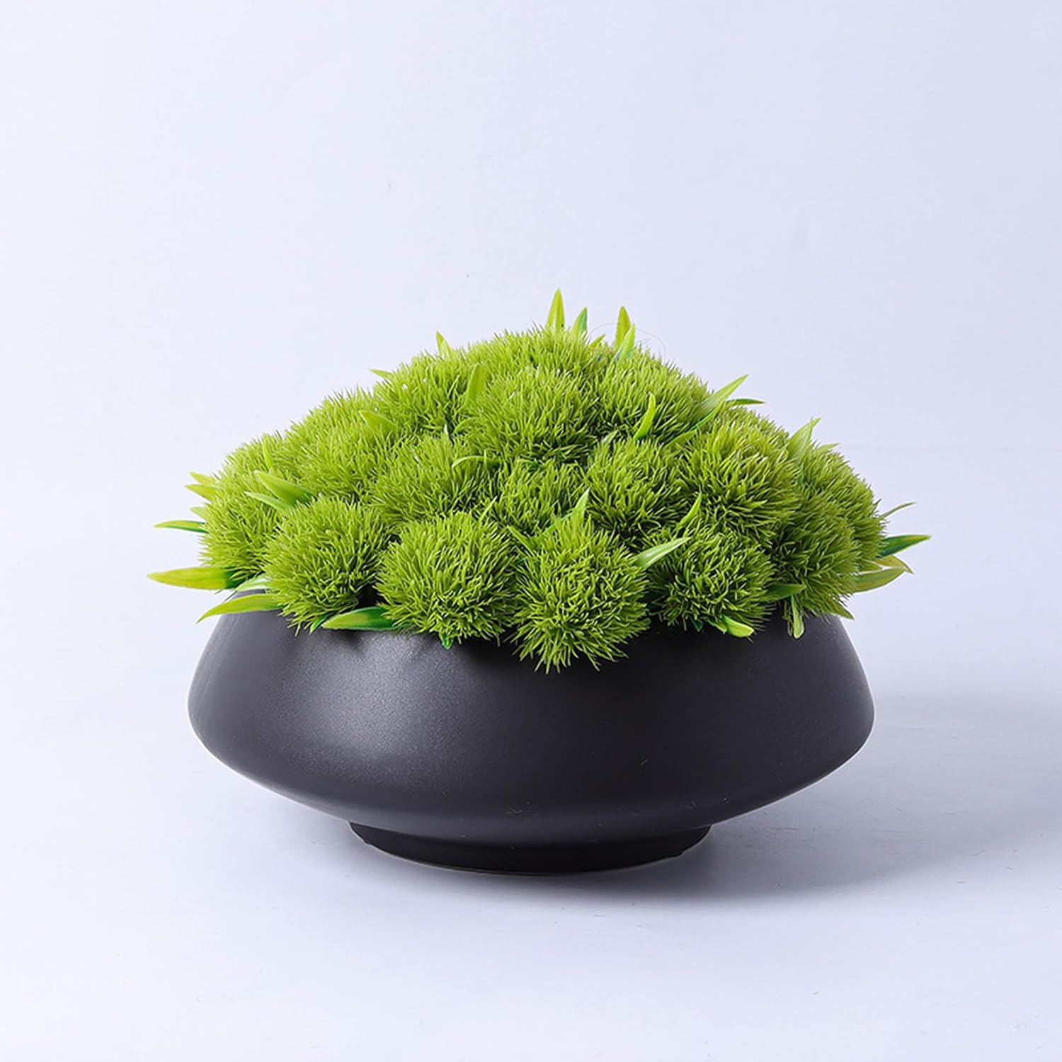造花 鉢植え 禅意 シミュレーション 居心地の良い フェイクグリーン 高見え 耐久 耐退色 枯れない モダン 室内 玄関 ポーチ 02セット テレビキャビネット ホテル F すし屋装飾 リビング 人工｜GOTO funny 店