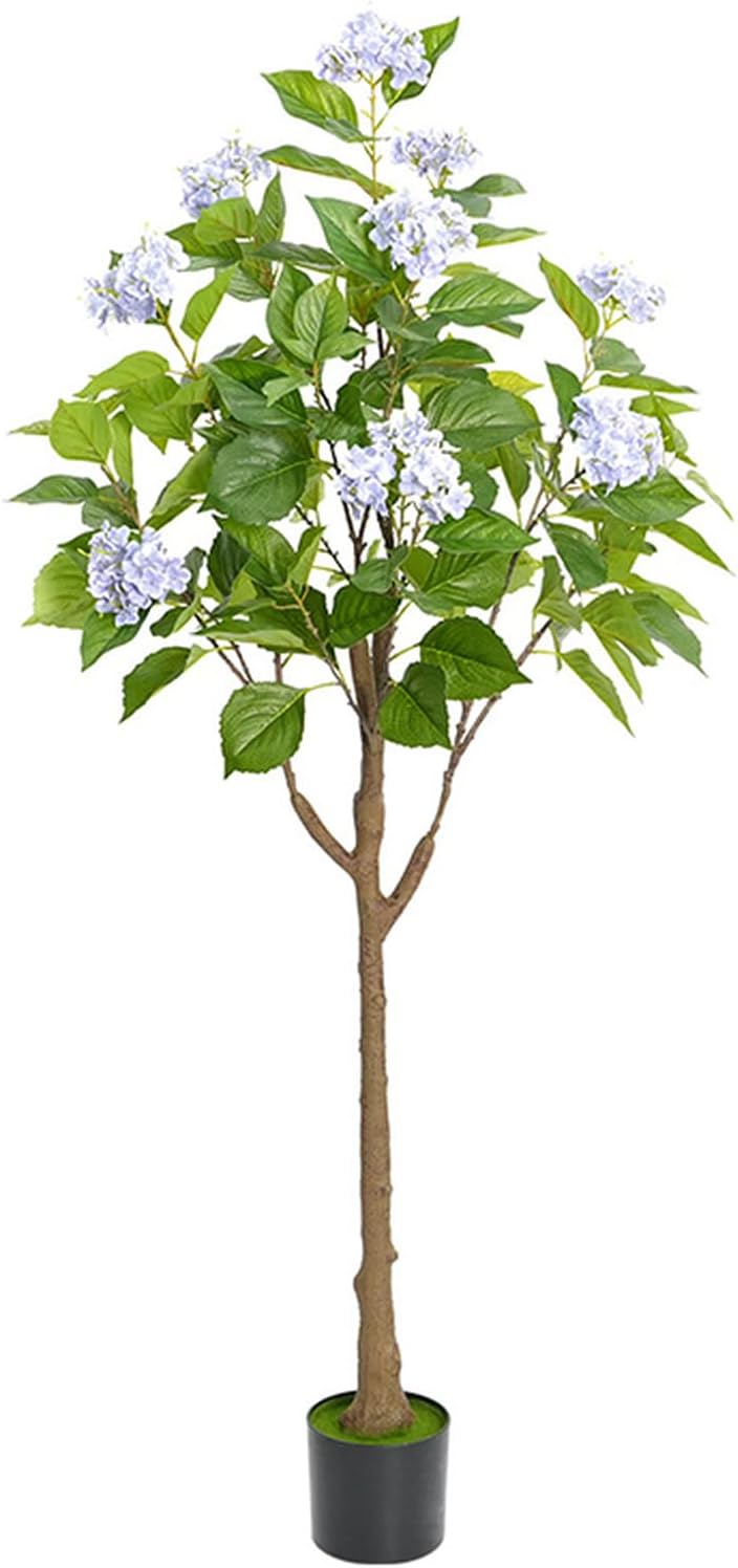 紫陽花の木 からだ付き木 フェイクプランツ 大型 観葉草木 色合い1 立ち会い場かざり付ける 部屋の入り口 執務室緑であること バス発着場かざり付ける 風窓見せびらかす 商業主義創業かざり付ける でき事 寄りあい 150糎 枯れない 差し上げ物