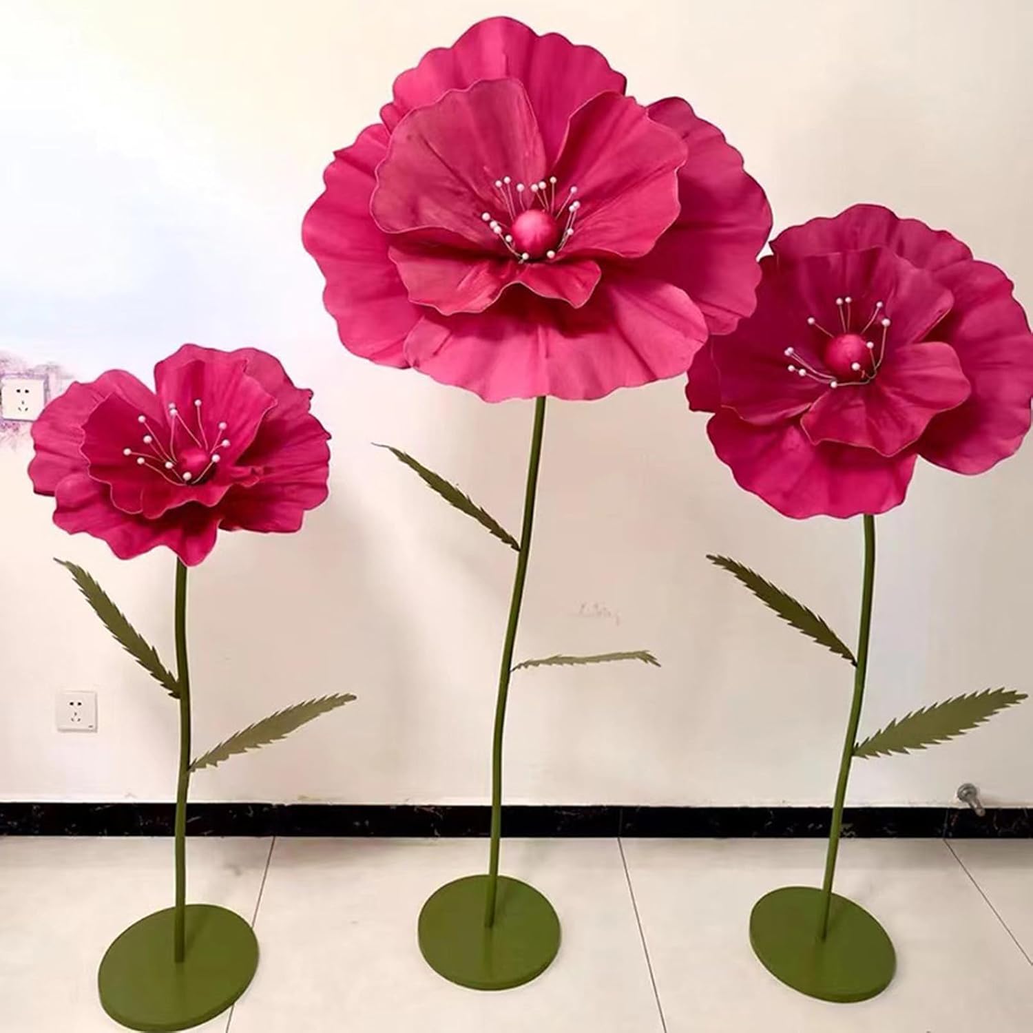 人工観葉草木 大型 芥子 虞もの言う花 ローズ 薔薇 手作り 調査報告製 色つや4 途轍も無いな造花 見せ物気流 3.SET 写真絵華燭の典 周囲の状況 商業主義設立 美陳 美術御花 室内装飾 お出でになる感 バス発着場