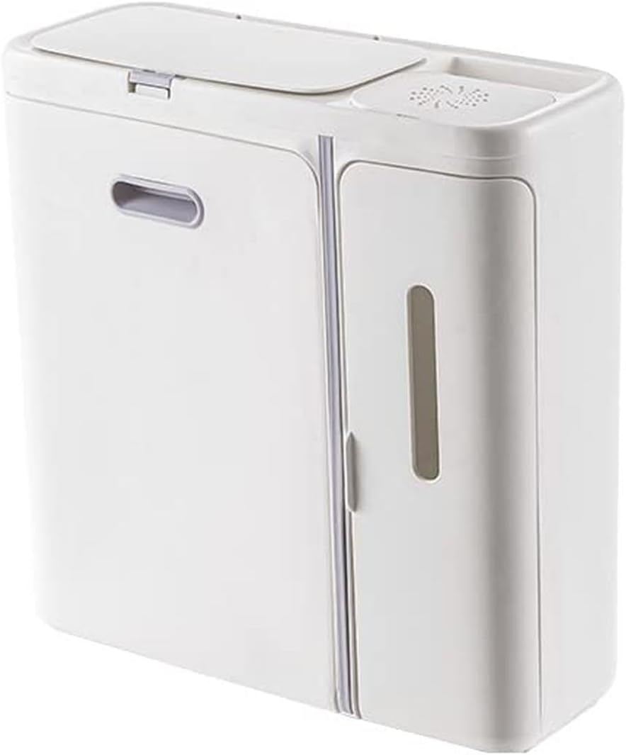 ゴミ箱 大容量 ふた付きゴミ箱 ぶら下げ型 壁掛けゴミ箱 ダストボックス キッチン、トイレ、車内、オフィスに適用 省スペース 多機能 人気 クリエイティブ キッチン調理台/シンクの扉に掛ける キッチン|GOTO funny 店