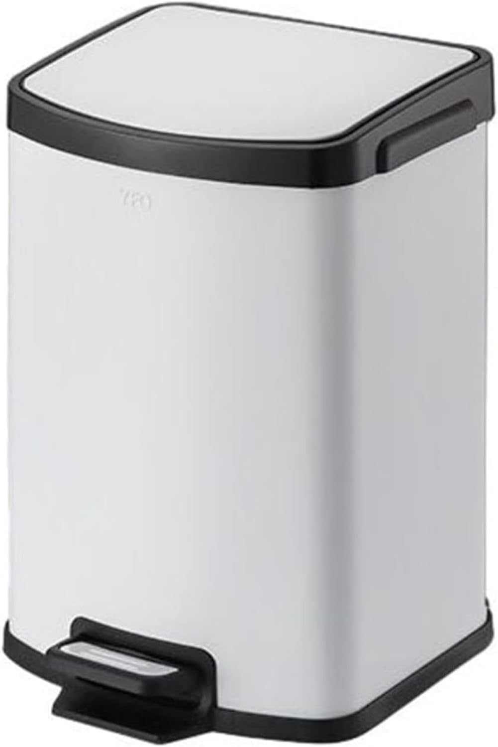 ゴミ箱 ふた付き 5L ダストボックス 角型 ペダル式 ごみ箱 スリム おしゃれ 抗菌 消臭 密閉 音無し 部屋 リビングルーム スチール オフィス用 トイレ 浴室 キッチン
