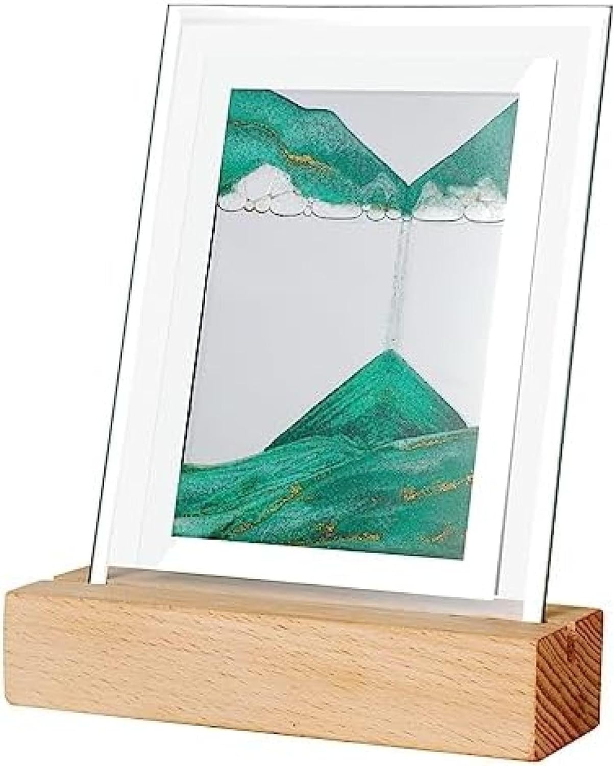 インテリア雑貨 砂絵 砂タイマー 観賞用 室内用オブジェ F 癒し系グッズ サンドアート おしゃれ置物 癒し系 3D砂時計 3D風景 砂時計画像 流砂絵 タイプ5 置き型 小さいサイズ アート 面白い