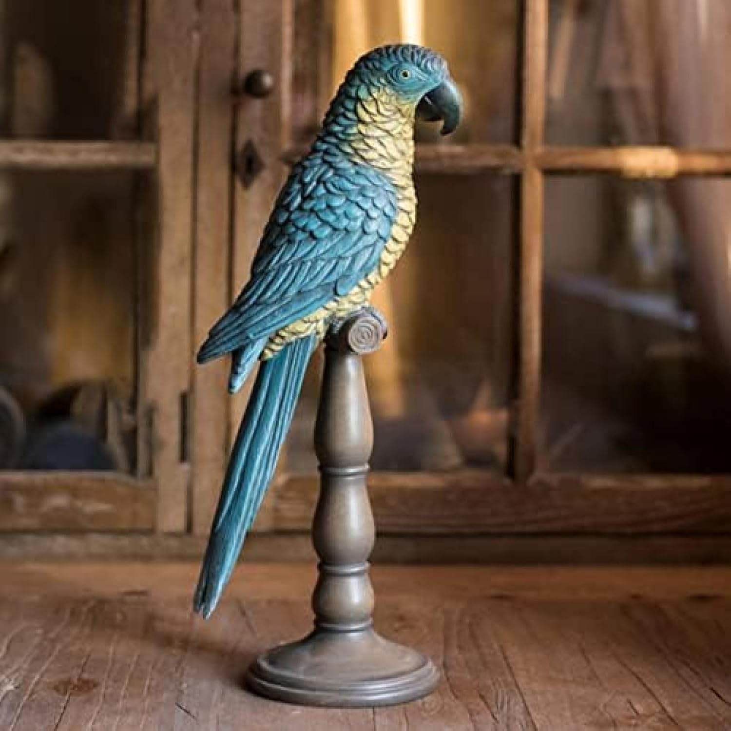 楽天市場】雑貨 置物・フィギュア：インコ青 超特大* 大型ヤマト便