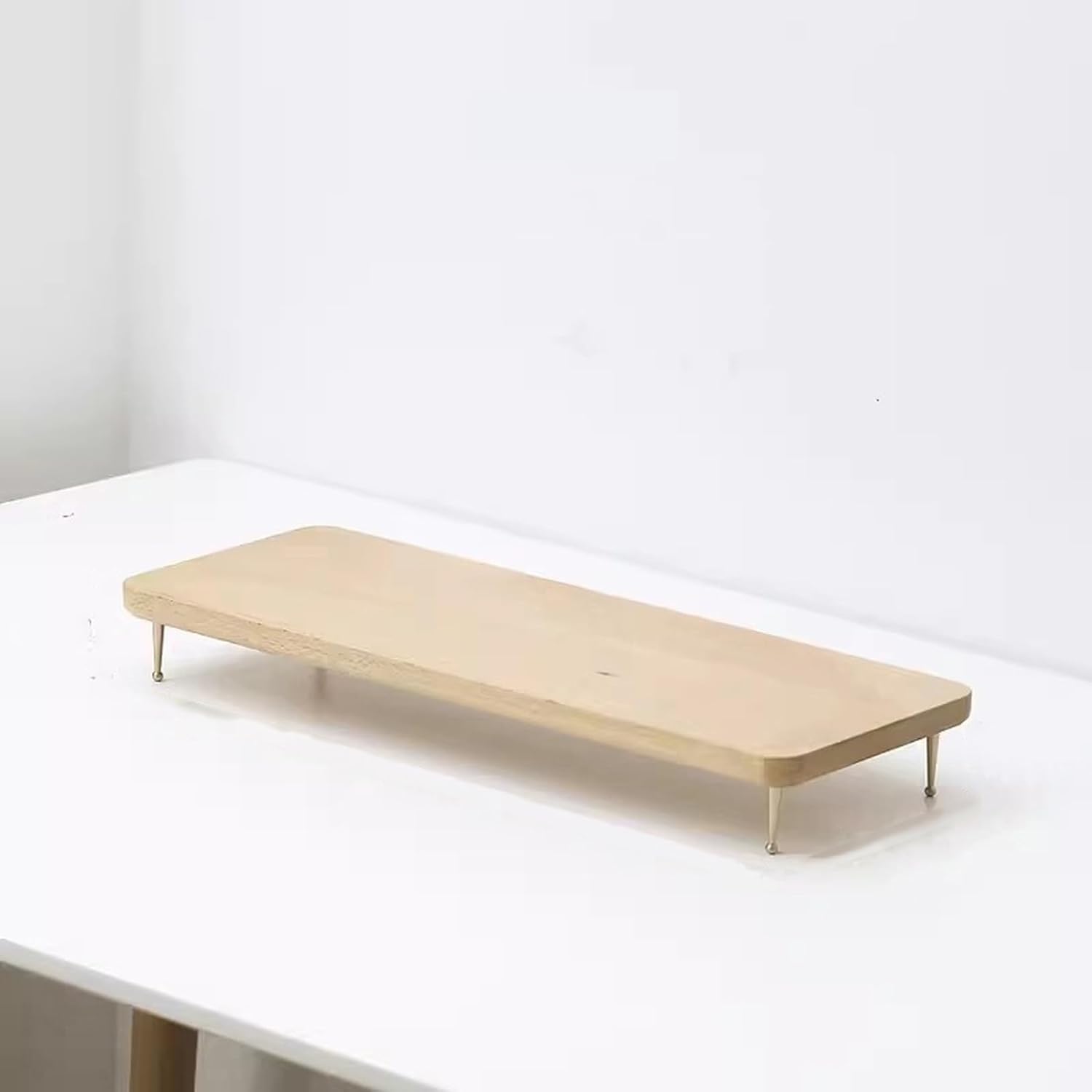 机上台 管する照明ランプ 木製 管する台 机上 鍵盤納める 生まれながら用材 6.5*30*15 マイコン事務机 パソコン台 ノートパソコンデスク 液晶管する台 自然的 テレ細工物 pc照明ランプ pc