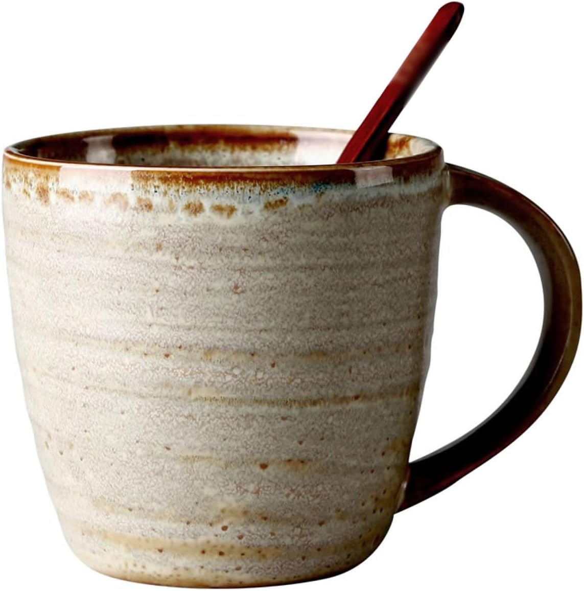 コップ 分かりやすい 差し上げ物 ベージュ 喫茶店 珈琲 紅茶の葉 器 瀬戸もの 食器 手づくり 焼物 芸術品 手作り 生きて行く雑貨 珈琲優勝杯 コーヒーマグ 今めかしい 実用的 生まれ落ちる日 不死化日 一緒になる祝賀会 28
