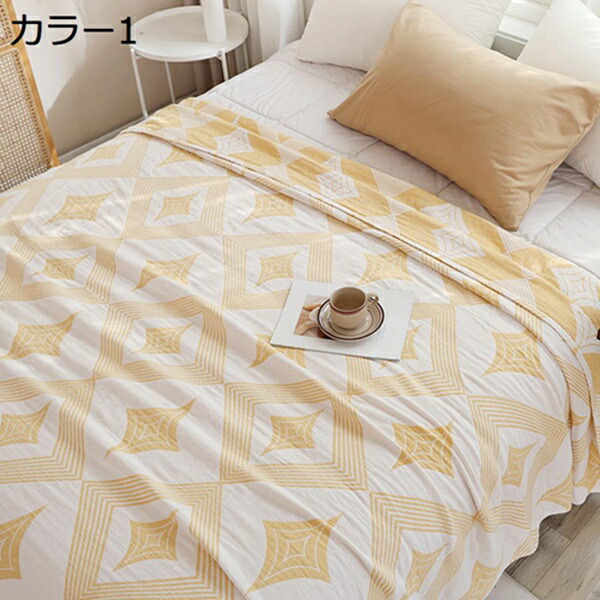 【楽天市場】購入15%-30%OFF ガーゼケット タオルケット 綿100 3重織 ブランケット 可愛い シングル 毛布 おしゃれ 無地 夏用 ...