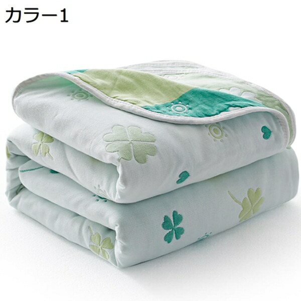 購入15％-30%OFF ガーゼケット　6重ガーゼ　タオルケット　綿100　コットン100％　夏用　子供　保育園　赤ちゃん　幼稚園　お昼寝　可愛い　柔らかい　シングル　ブランケット　吸湿通気　洗える　ふんわり　サラサラ　夏快眠　冷房対策