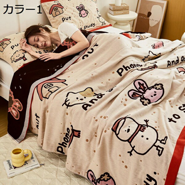 【楽天市場】購入15%-30%OFF ガーゼケット 6重 シングル 子供 綿100% タオルケット 可愛い 夏用 セミダブル やわらか ...