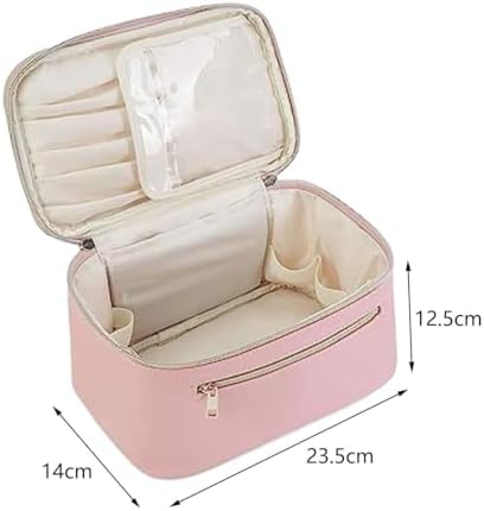 防水旅行用 トイレタリーバッグ化粧収納ボックス ジッパー 開閉 旅行化粧品バッグ 化粧バッグ バックパッキングホテルハイ｜GOTO funny 店