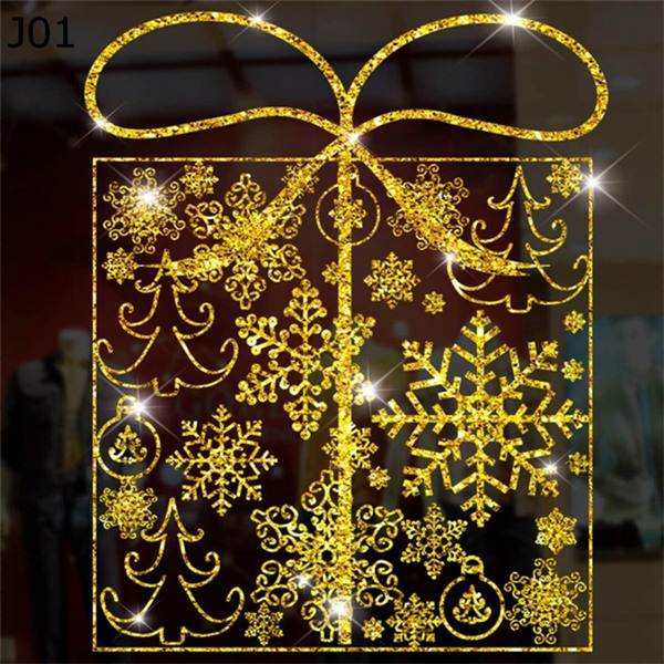 購入15％-30%OFF クリスマス 飾り ウォールステッカー FreeSize 新年シール 元旦 壁紙シール 装飾品 クリスマス J プレゼント ガラスシール ブルー 雪花 静電シール クリスマスリース MERRY CHRISTMAS 雪花飾り 雰囲気満点 喫茶店 廊下 特大 壁紙