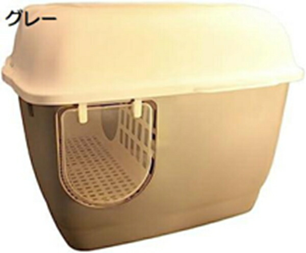 購入15％-30%OFF 猫トイレ 大型 ドームタイプ 猫用トイレ本体 ふた付き 砂飛び散り防止 大きい キャット用品 猫砂ボックス 全密閉型 ドア付き 掃除簡単 コンパクト お手入れ簡単 抗菌防臭 猫砂盆 57.5x44x44cm｜GOTO funny 店