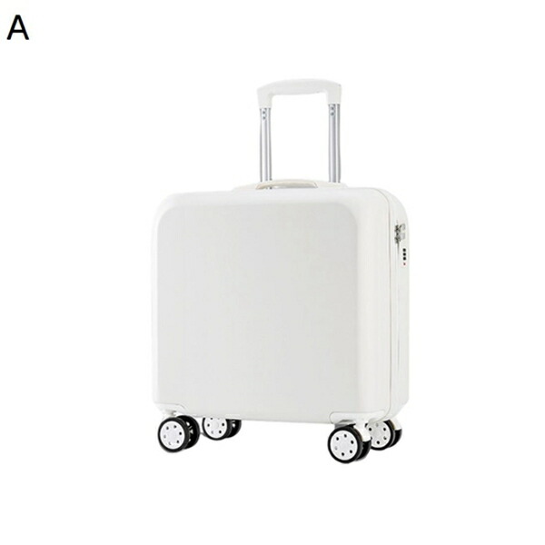 購入15％-30%OFF スーツケース 機内持ち込み キャリーバッグ キャリーケース 軽量 小型 ファスナー式 携帯便利 ダブルキャスター 360度回転 シンプル かわいい おしゃれ 男女兼用 女性 男性 出張 旅行 18インチ｜GOTO funny 店