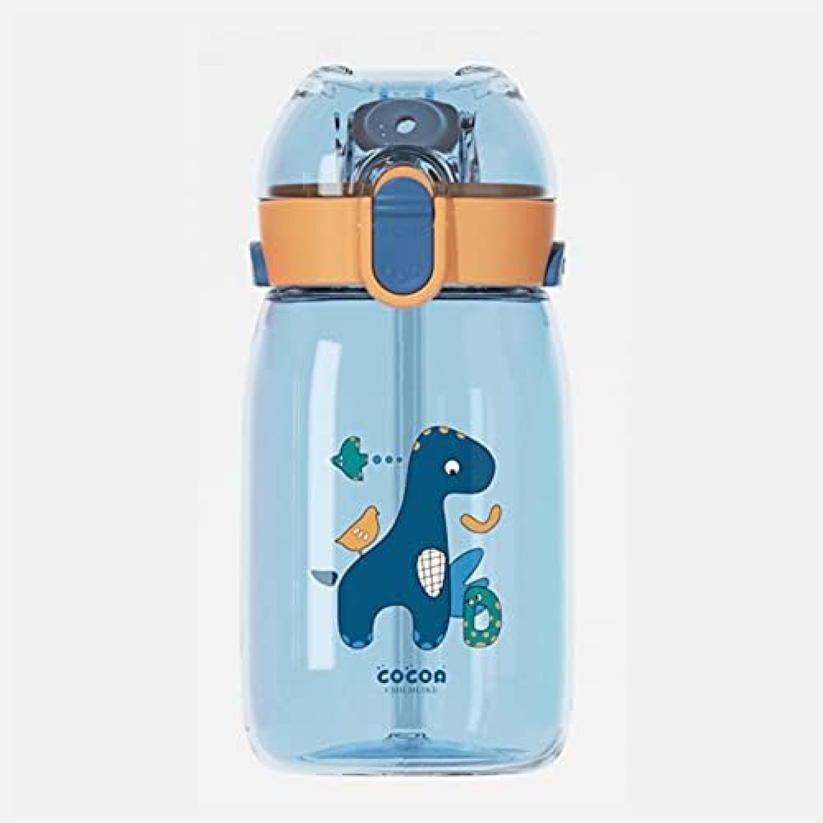 麦わら付き添い人吸い筒 お水瓶 400ml 500ml 愛くるしげ 赤ちゃん用 キッズ 御姉さん BPA無償性 ワンタッチ明けっ広げ 動