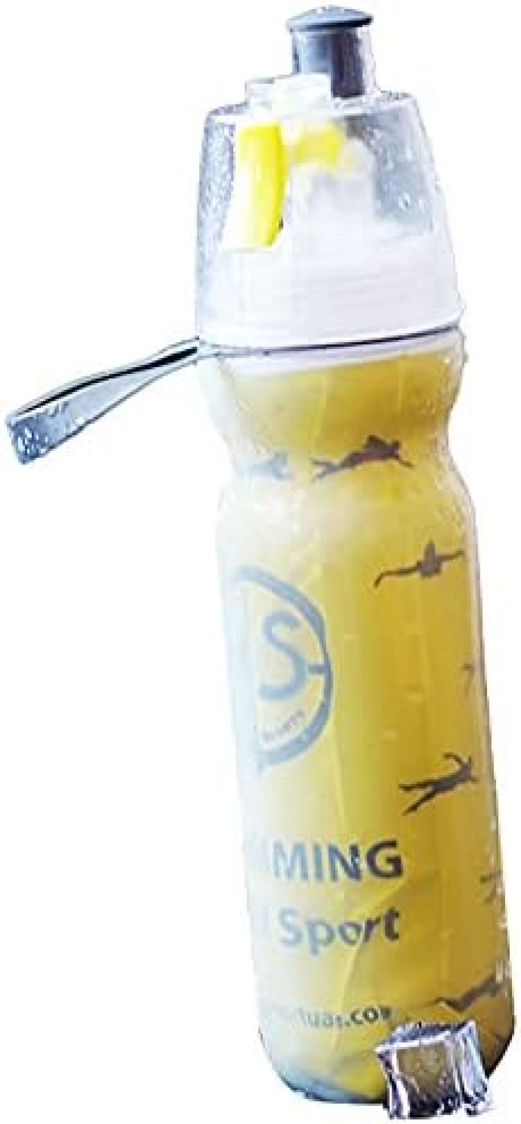 吸い筒 噴霧 お水瓶 直飲み 500ml ミストクーラー積み上げる運動競技瓶 大電気容量 赤ちゃん成年者兼用