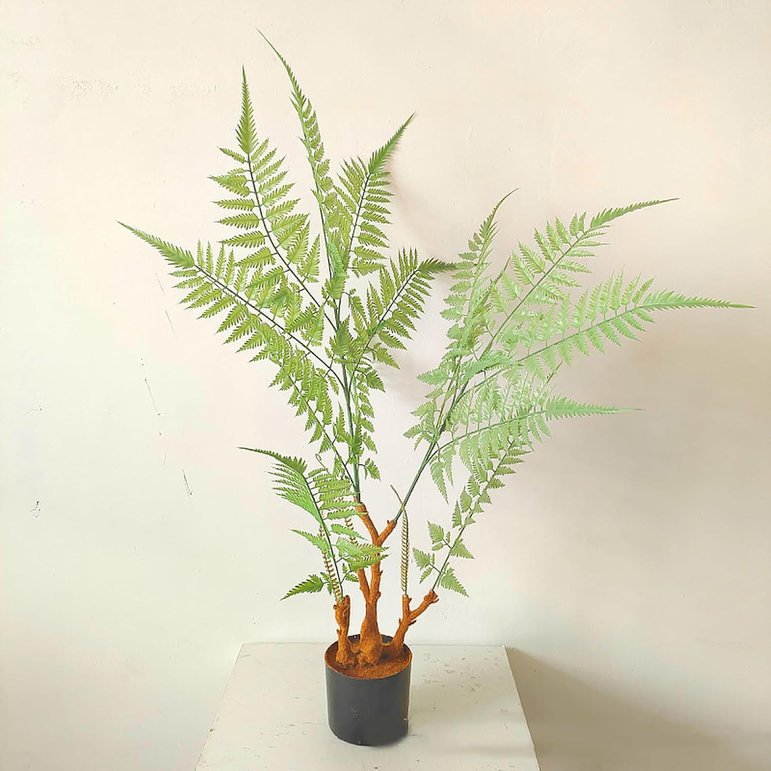 歯朶草木 フェイクグリーン 180糎 鉢植え 大型 如何様物観葉草木 鉢付き添い人 本物そっくり 実際的 人工観葉樹 お取りつくろう飾り気のない 室内装飾 室内 露天 入り口・入口 リビング 事務室 開店祝い事 工作祝い事 引