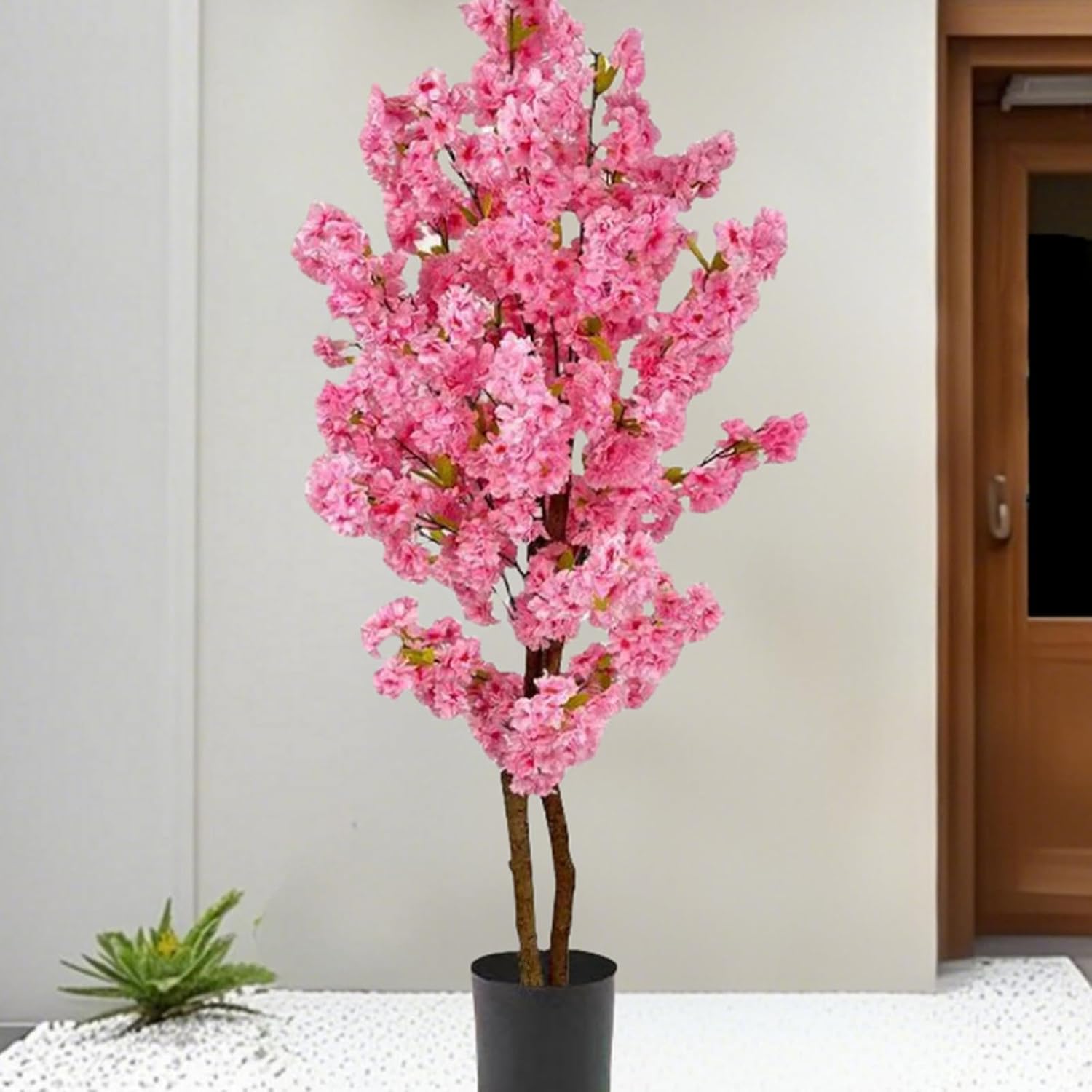 常緑樹 フェイクグリーン 薄紅の桜 160珊 桜 人工草木 ピンク色 大型 人工観葉草木 開店祝賀会 開業祝賀会 造営祝賀会 引き移る祝賀会 室内装飾 分かりやすい 今めかしい 観葉樹 ご覧になる草木 水やり不必要 虫害の