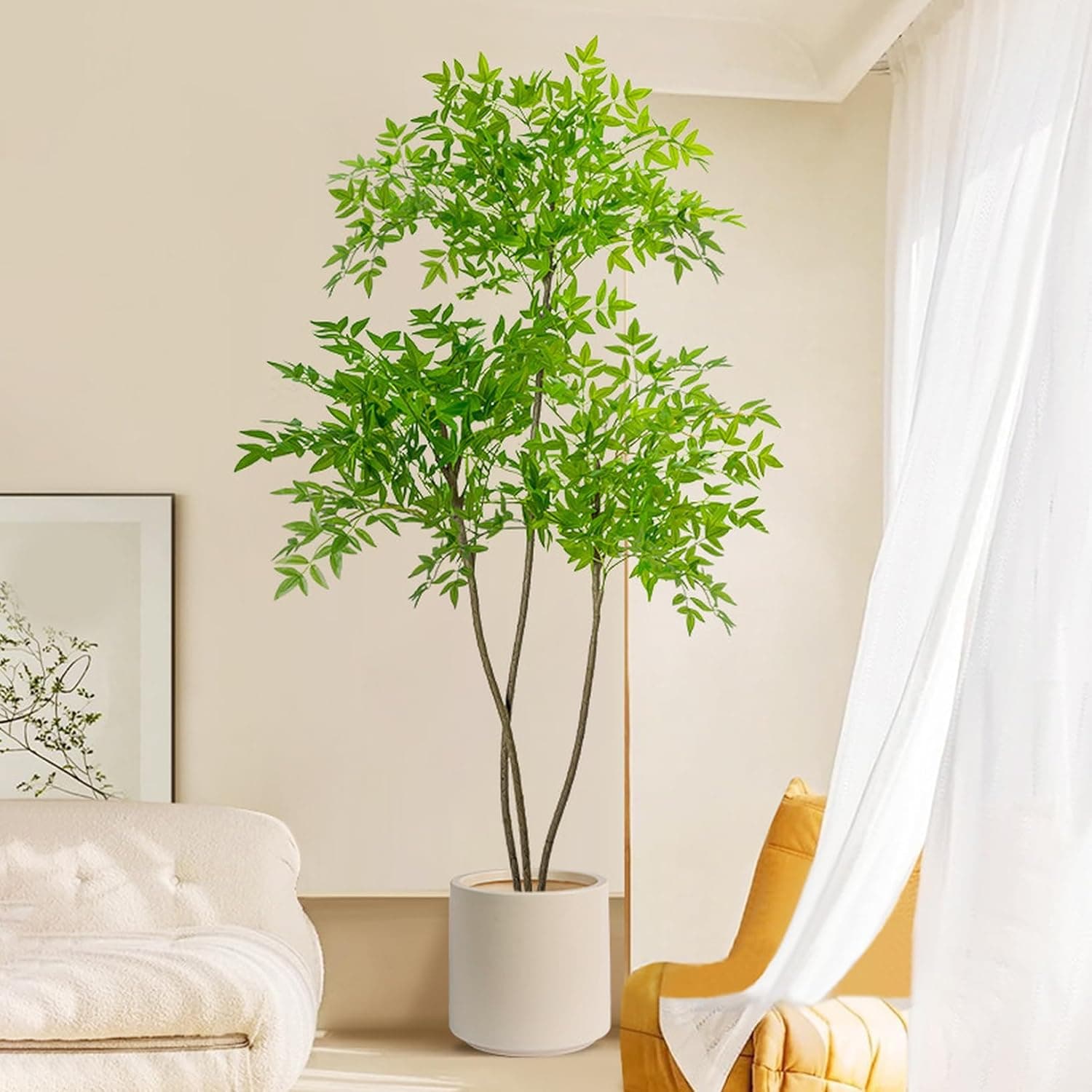 観葉草木 フェイクグリーン 草木 如何様物 竹 バンブー 緑 大型 人工観葉草木 造花 今めかしい 室内装飾 室内用 室外用 人工あずま屋 盆栽 如何様物草木 室外 水やり不必要 枯れない かざり付ける 部屋の入り口 オフ