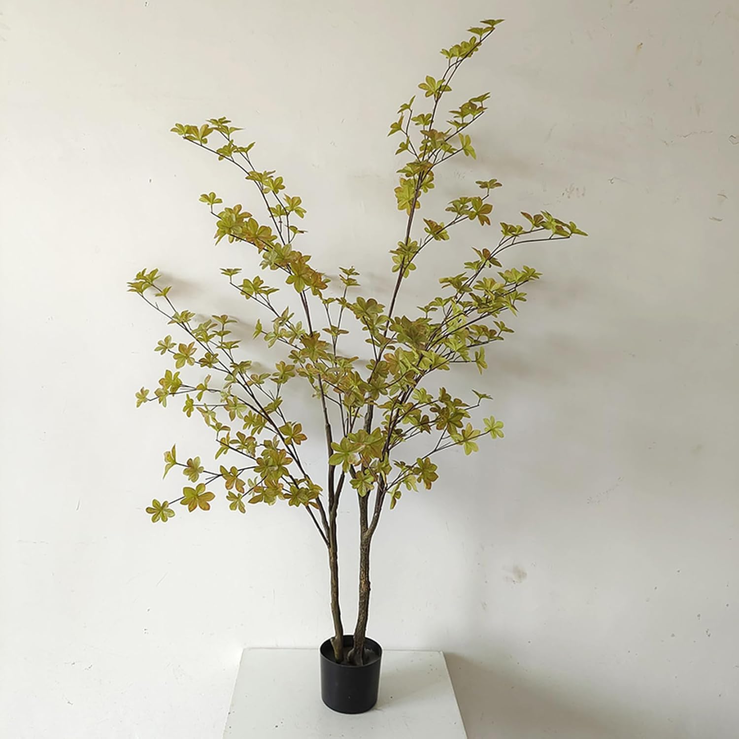 鉢植え 造花 ドウダンツツジ 人工観葉草木 フェイクグリーン 室内装飾飾りつけ 今めかしい 癒し 飾りつけ 枯れない 軽さ 人工草木 180糎 本物そっくり 儀式用 差し上げ物 差し上げ物 自分自身用 風