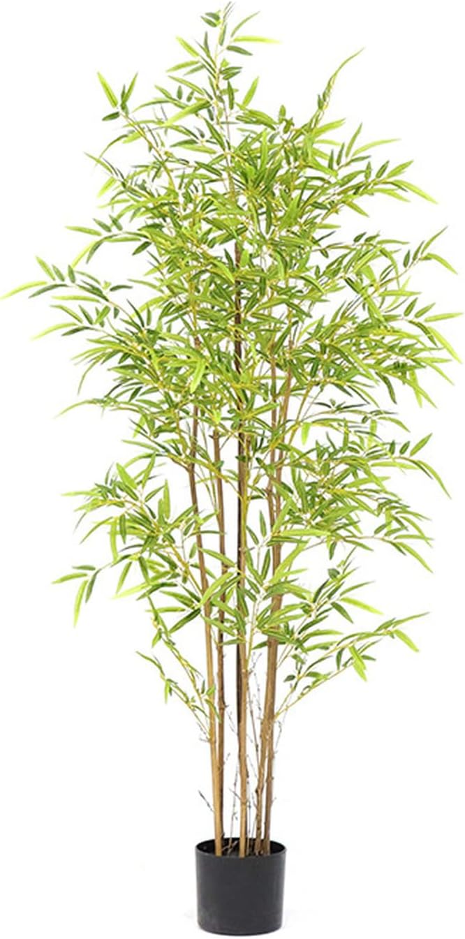 フェイクグリーン 富貴竹 人工観葉草木 造花 お取りつくろう不必要 緑 祝賀会 差し上げ物 自然的 150珊 春 室内装飾 室内 室外 まがい物草木 御洒落 愛くるしい 水やり不必要 枯れない 和風 ミニマリ