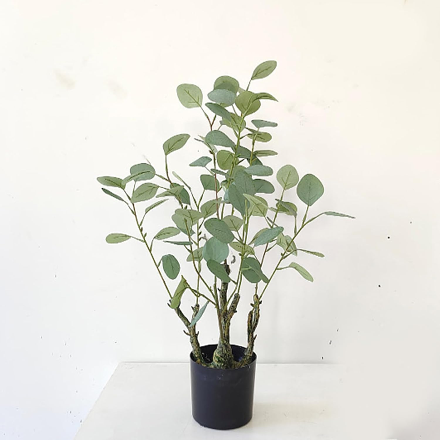 造花 ユーカリ 大型 おしゃれ 本物そっくり 人工観葉植物 常緑樹 フェイクグリーン フェイクフラワー インテリア 人工観葉樹 水やり不要 150cm 枯れない 店舗装飾 誕生日 ウエディング パーテ|GOTO funny 店