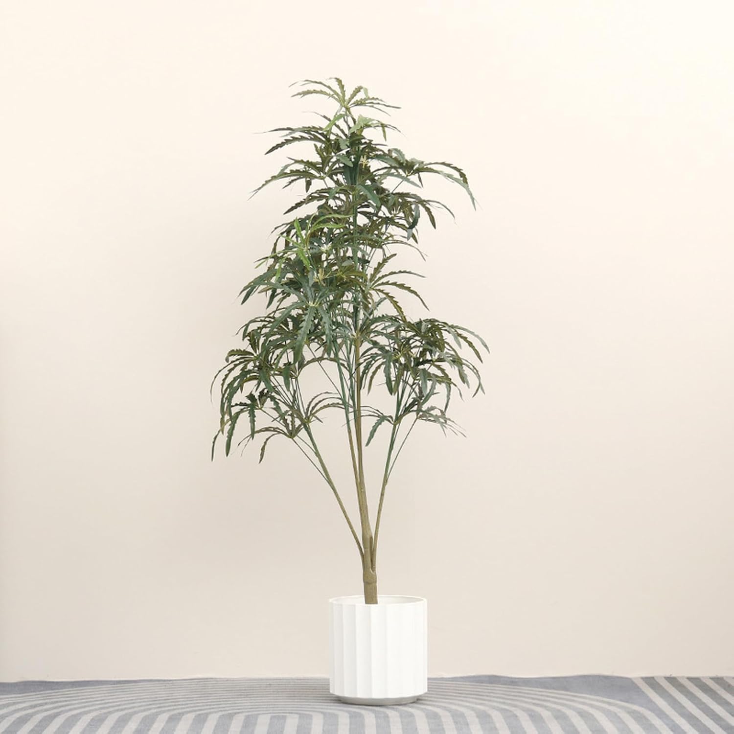 フェイクグリーン パンヤ シェフレラ ご覧になる草木 人工観葉樹 鉢植え フェイクツリー 緑であることかざり付ける 観葉草木 造花 120糎 分かりやすい 介護ホーム執務室 室内 室内装飾 大型 庭 屋内 室外 おしゃ