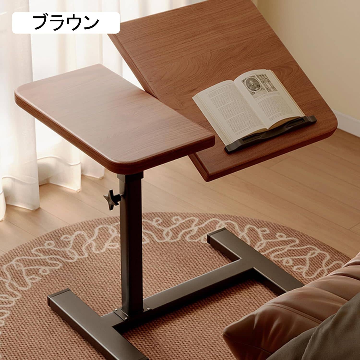 デスク 勉強机 パソコンデスク 収納 在宅ワーク リモートワーク用 学習机 省スペース おしゃれ シンプル おしゃれ 高さ調整 作業机 書斎机 木目調 組立簡単 ワークデスク ブラウン 多機能デスク|GOTO funny 店