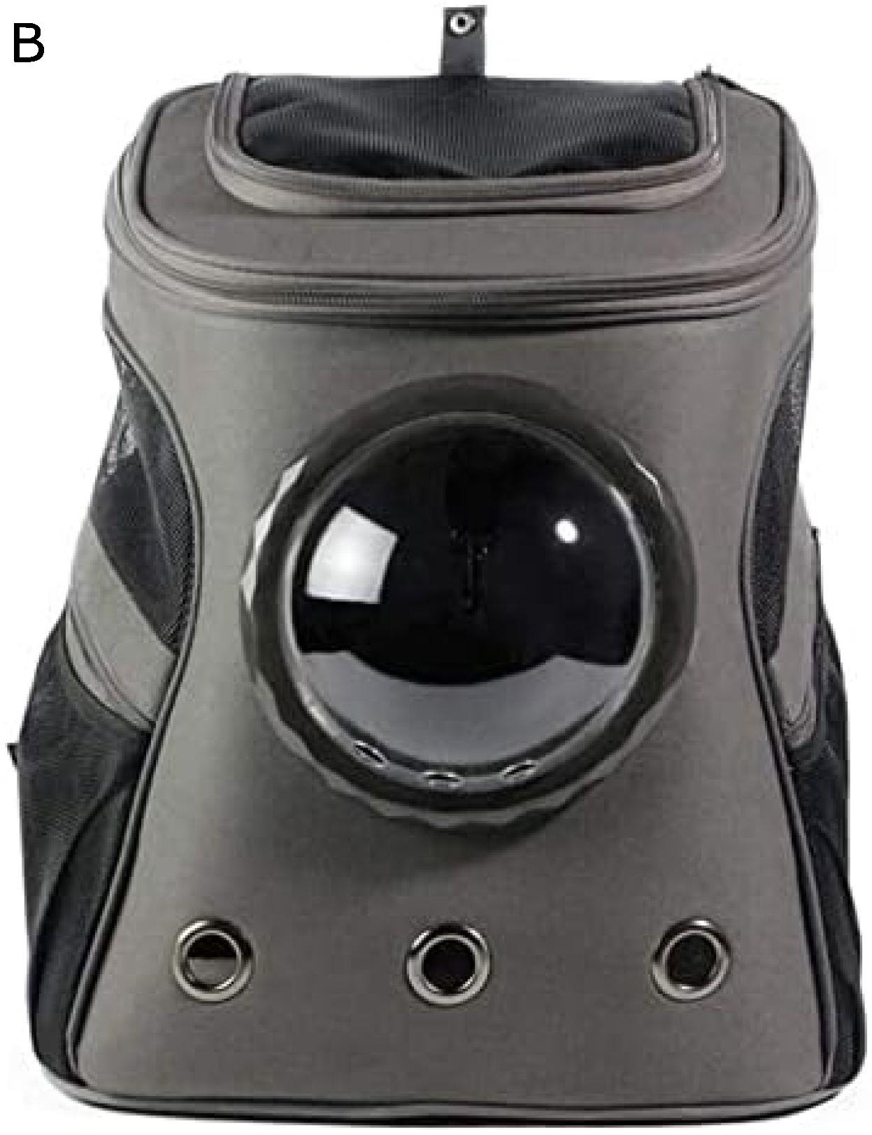 購入15％-30%OFF 大型ペットバックパックポータブル宇宙カプセル通気窓猫キャリア犬バッグペット製品 猫 リュック 猫 キャリーケース ネコリュック (B)｜GOTO funny 店