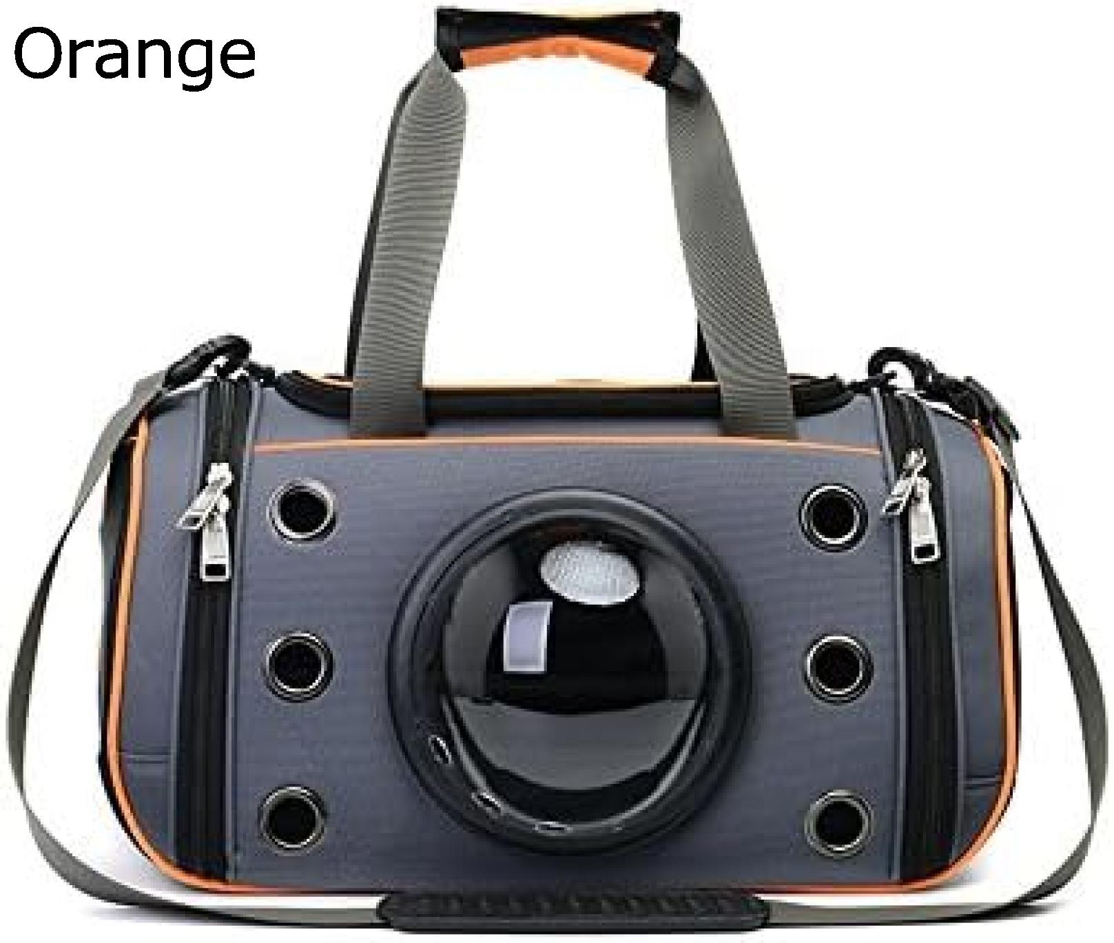 購入15％-30%OFF ペットキャリーバッグ ペット用品の大型ポータブルペットの猫ベントスペースカプセルトイドッグリュック小さな袋 最適の贈り物 (Color : Orange, Size : S)｜GOTO funny 店